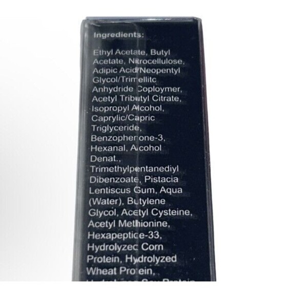 NAIL MEDIC Code Red Peptide Enriched Nail Polish VEGAN CRUELTY FREE NEW - Picture 8 of 10